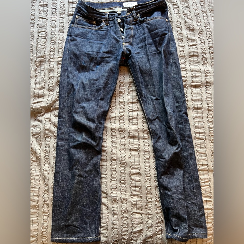 Gustin Slim Blue Jeans